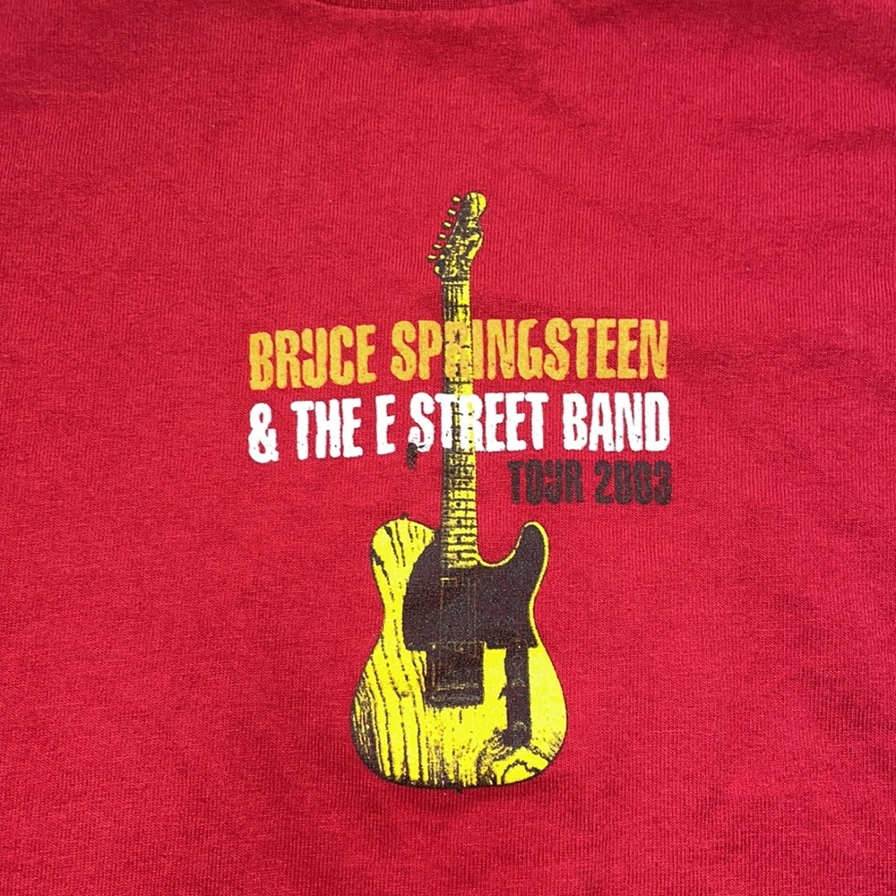 NWOT Vintage Bruce Springsteen Tee XS/S - Picture 2 of 4